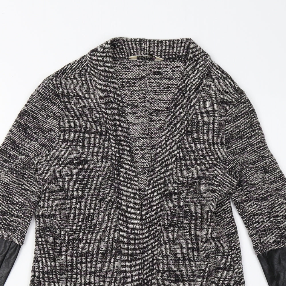 Miss Selfridge Womens Grey   Cardigan Jumper Size 8