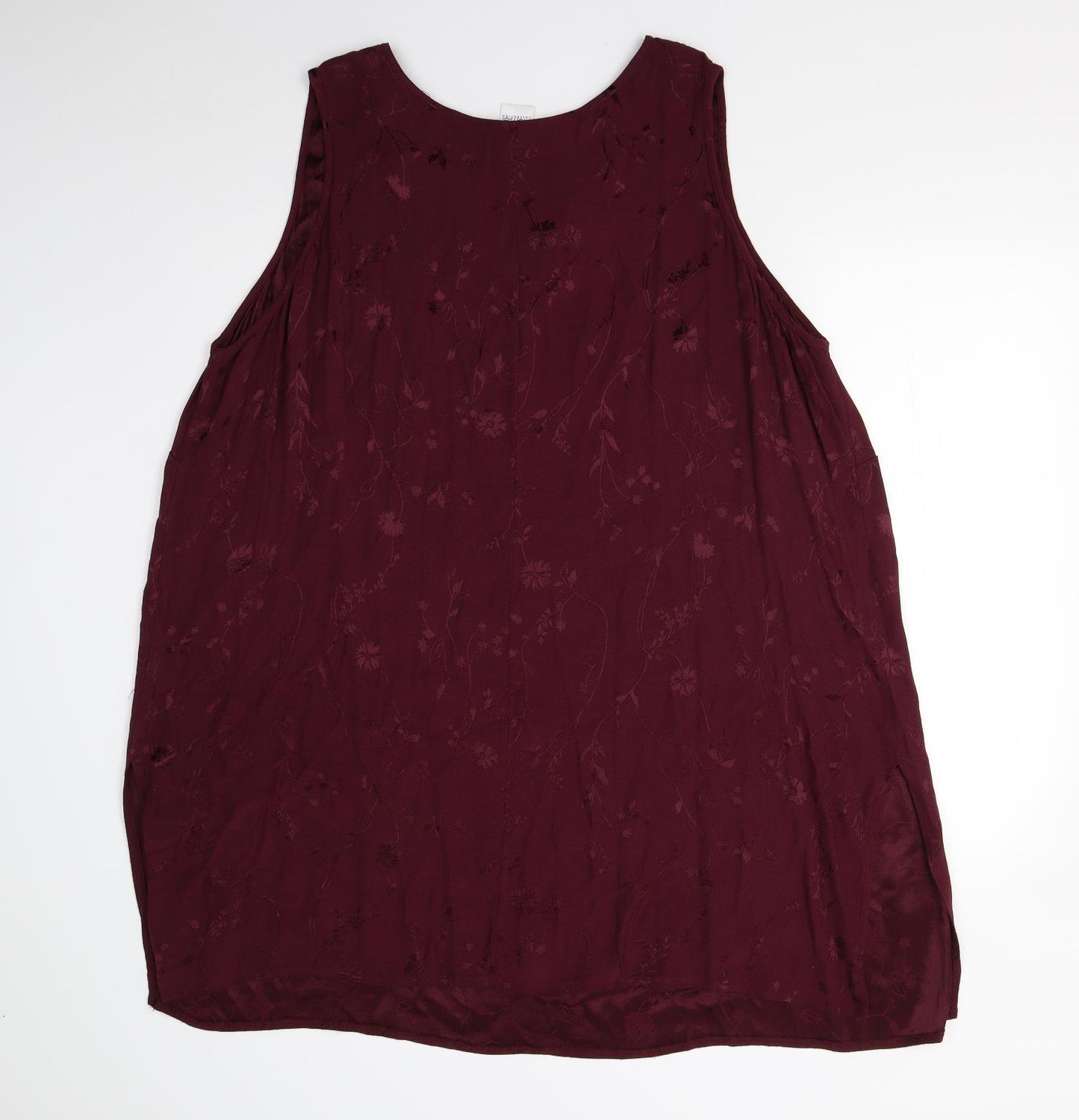 Premier Collection Womens Red Floral  Slip Dress  Size 30