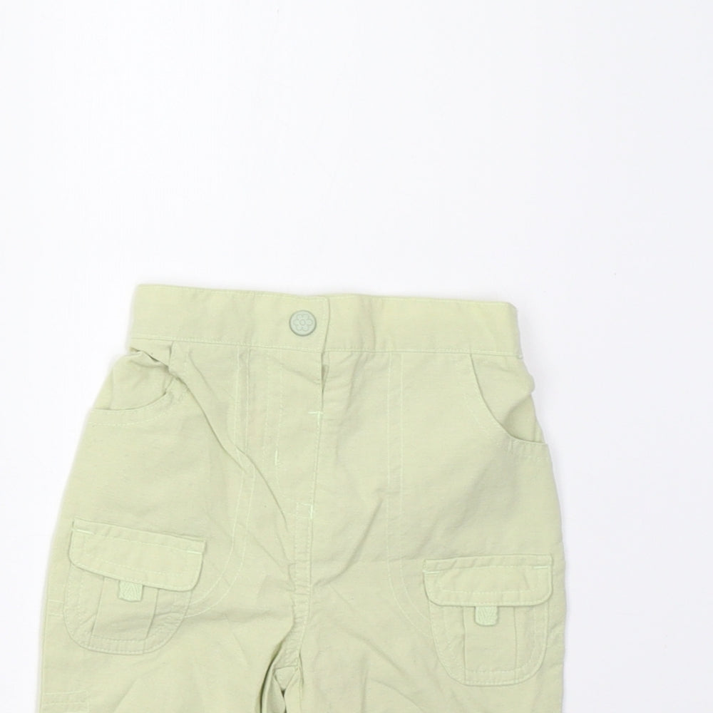 Adams Baby Green   Cargo Trousers Size 0-3 Months