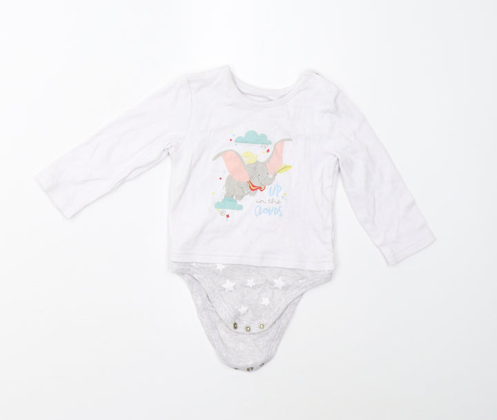 Disney Baby Baby White Babygrow One-Piece Size 12-18 Months - Disney
