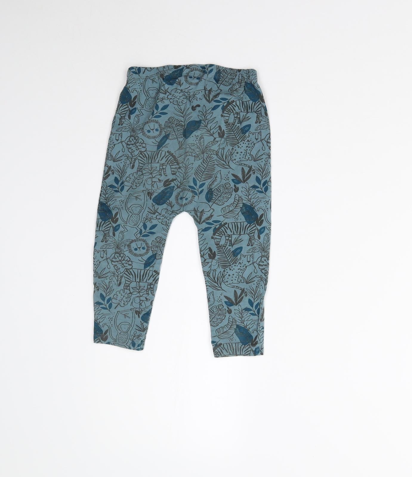 TU Baby Green   Sweatpants Trousers Size 12-18 Months  - Jungle Print