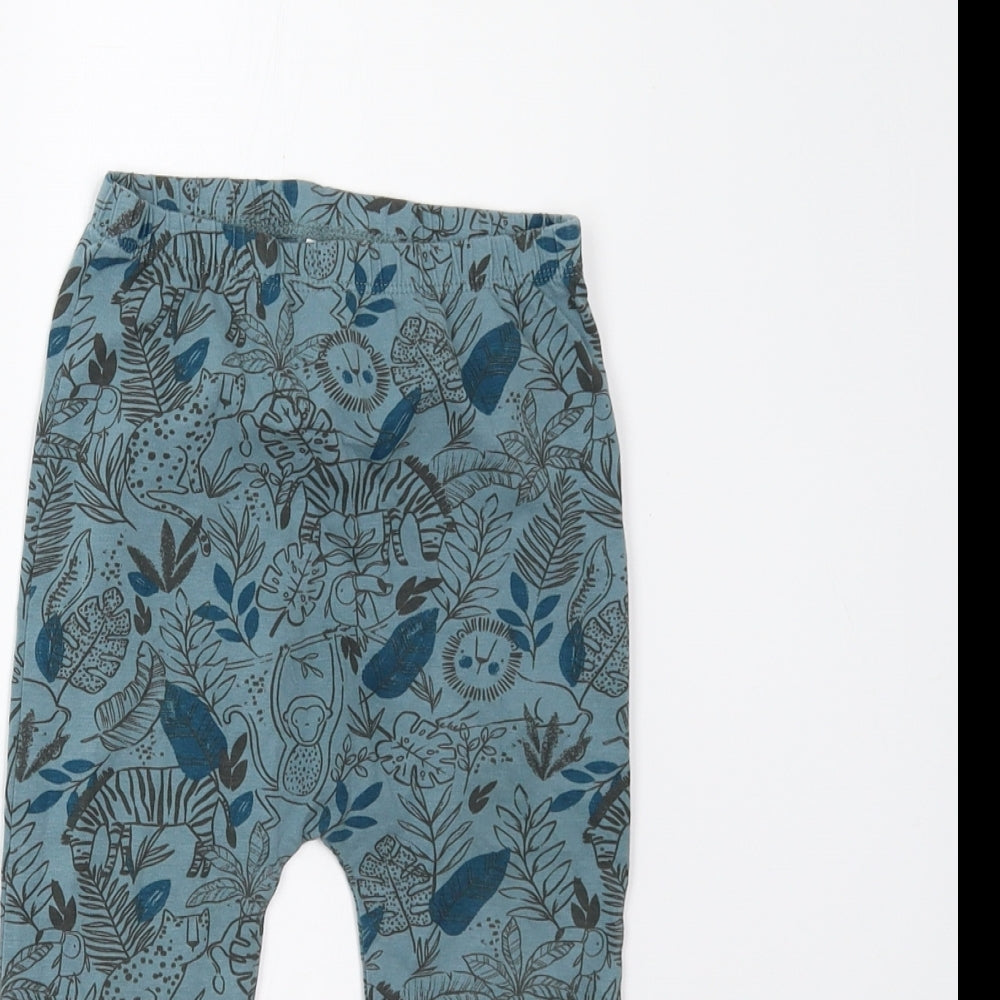 TU Baby Green   Sweatpants Trousers Size 12-18 Months  - Jungle Print