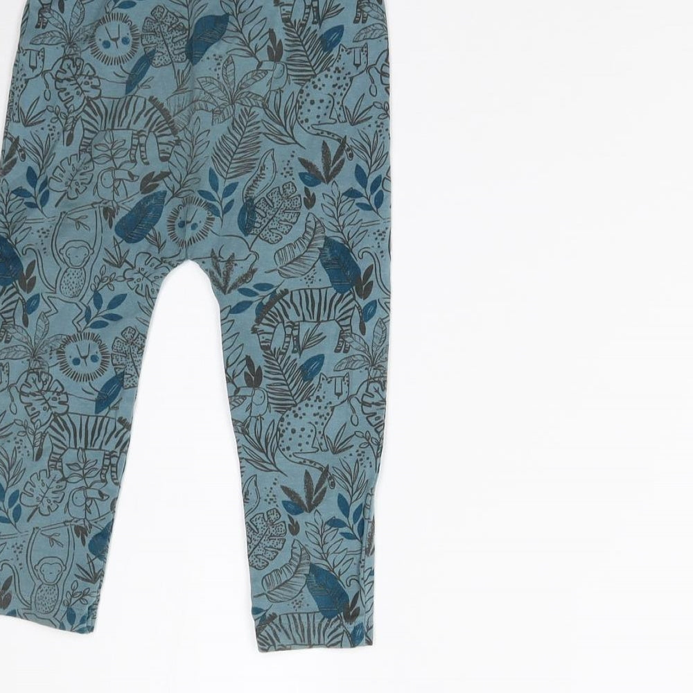TU Baby Green   Sweatpants Trousers Size 12-18 Months  - Jungle Print