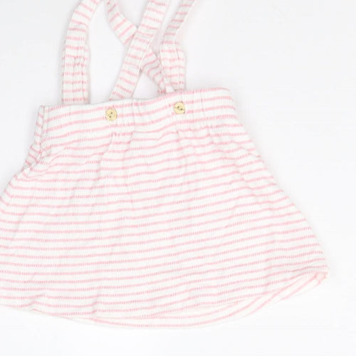 H&M Girls Multicoloured Striped  Pettiskirt Skirt Size 6-9 Months