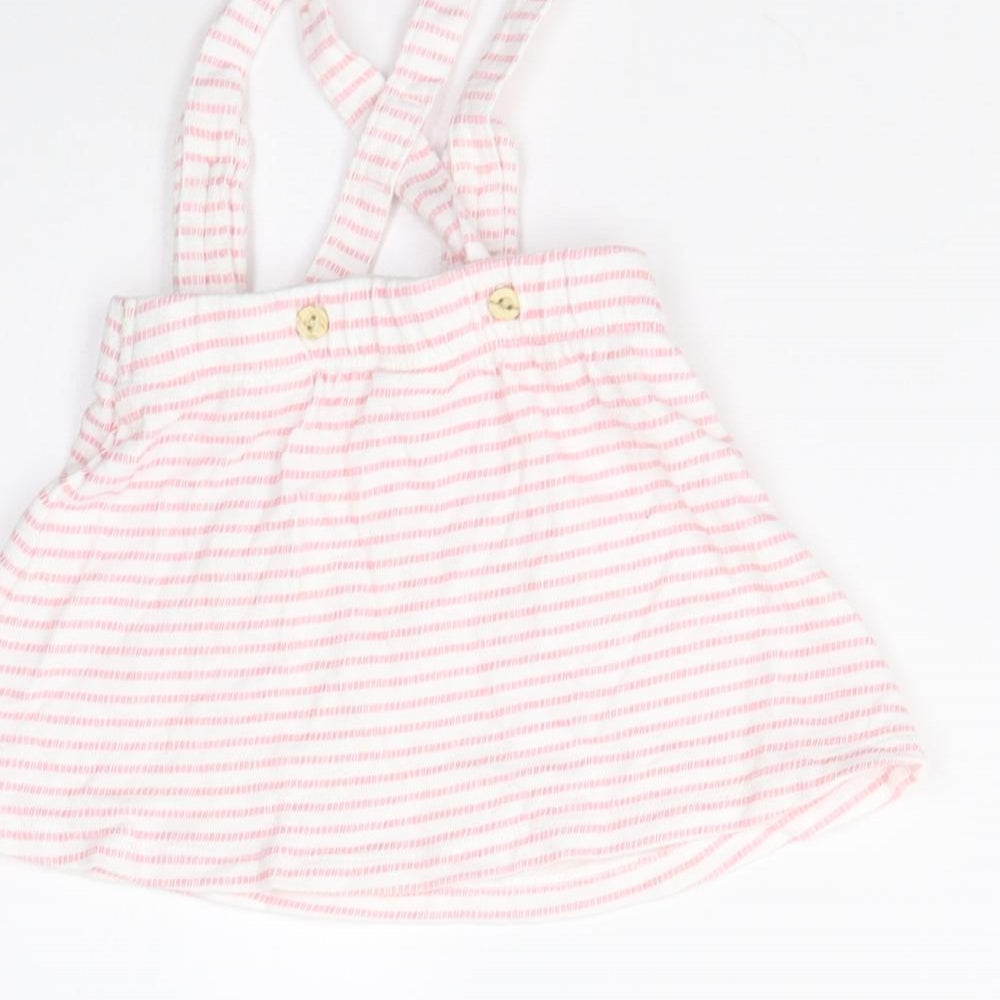 H&M Girls Multicoloured Striped  Pettiskirt Skirt Size 6-9 Months