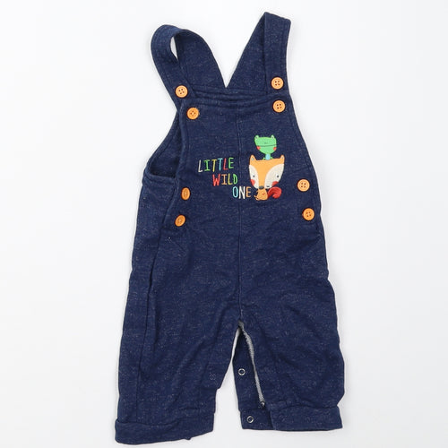 Studio Retail Baby Blue   Dungaree One-Piece Size 3-6 Months