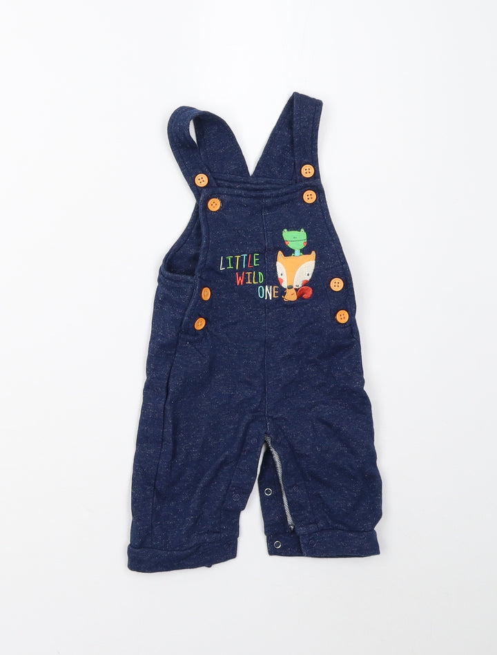 Studio Retail Baby Blue Dungaree One-Piece Size 3-6 Months