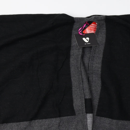 Very Womens Grey  Knit Jacket Poncho One Size