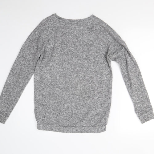 F&F Girls Grey   Pullover Sweatshirt Size 12-13 Years  - Unicorn