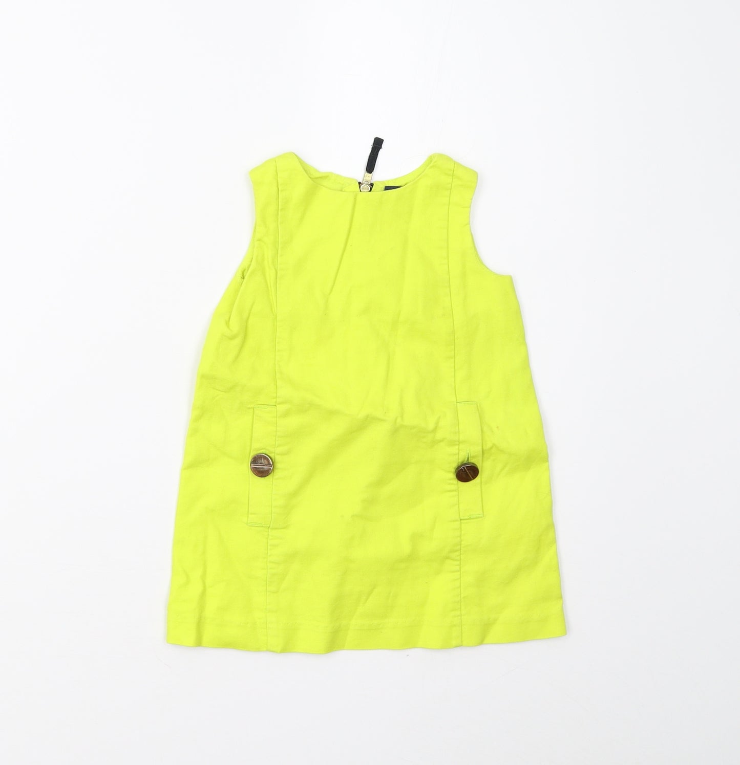Baby Gap Girls Yellow   Shift  Size 12-18 Months