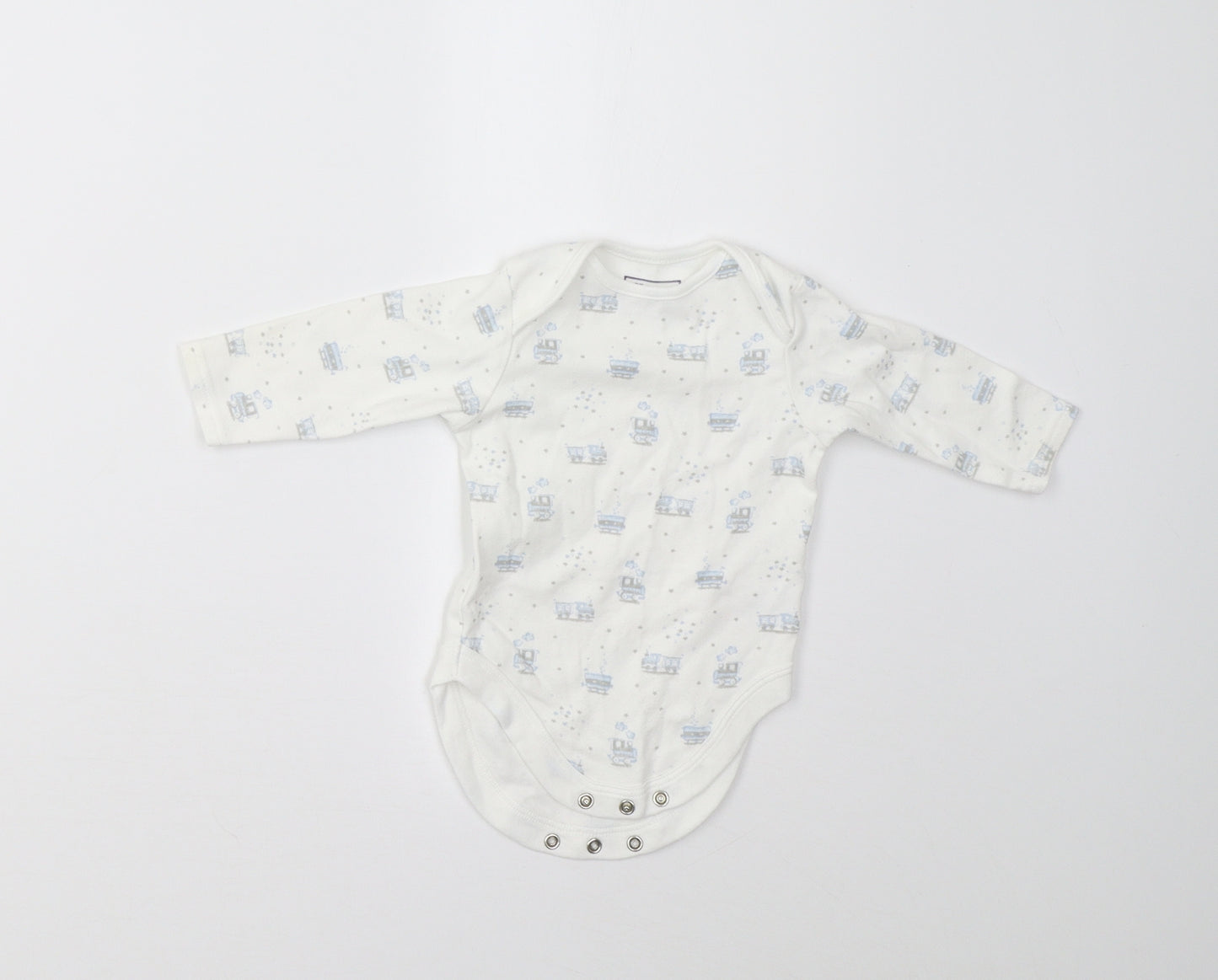 NEXT Baby White   Babygrow One-Piece Size 3-6 Months