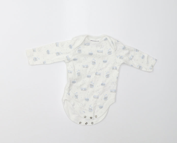 NEXT Baby White   Babygrow One-Piece Size 3-6 Months