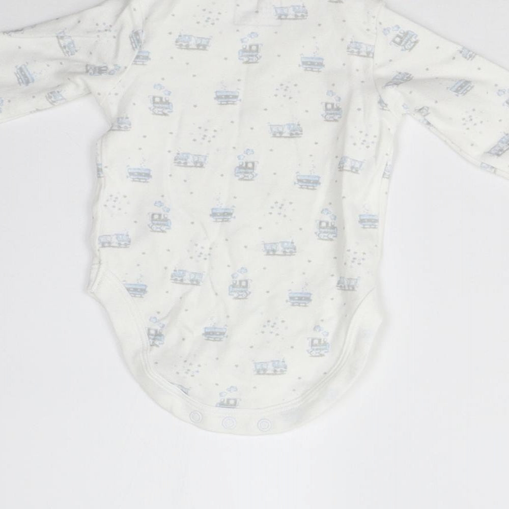 NEXT Baby White   Babygrow One-Piece Size 3-6 Months