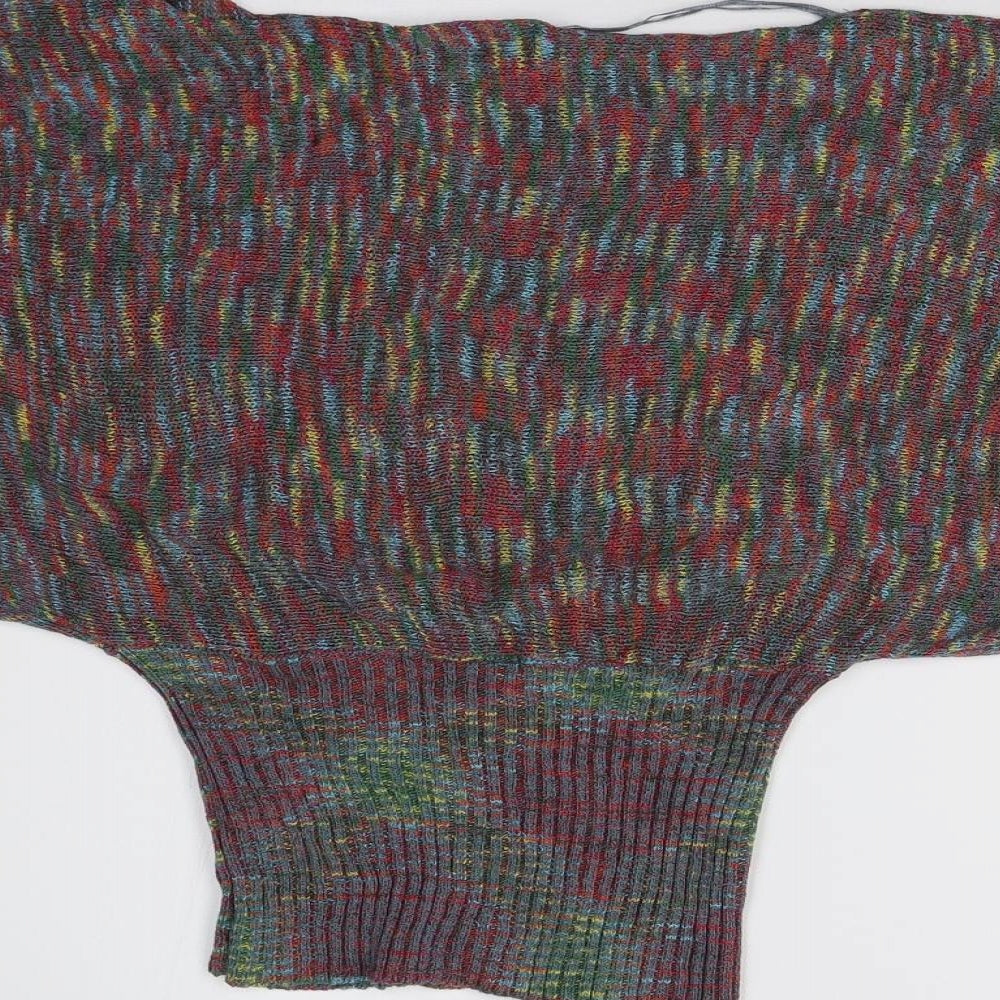 Stella Womens Multicoloured  Knit Pullover Jumper Size S  - Bat Wing