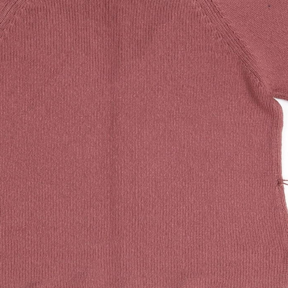 George Womens Pink  Knit Pullover Jumper Size 14
