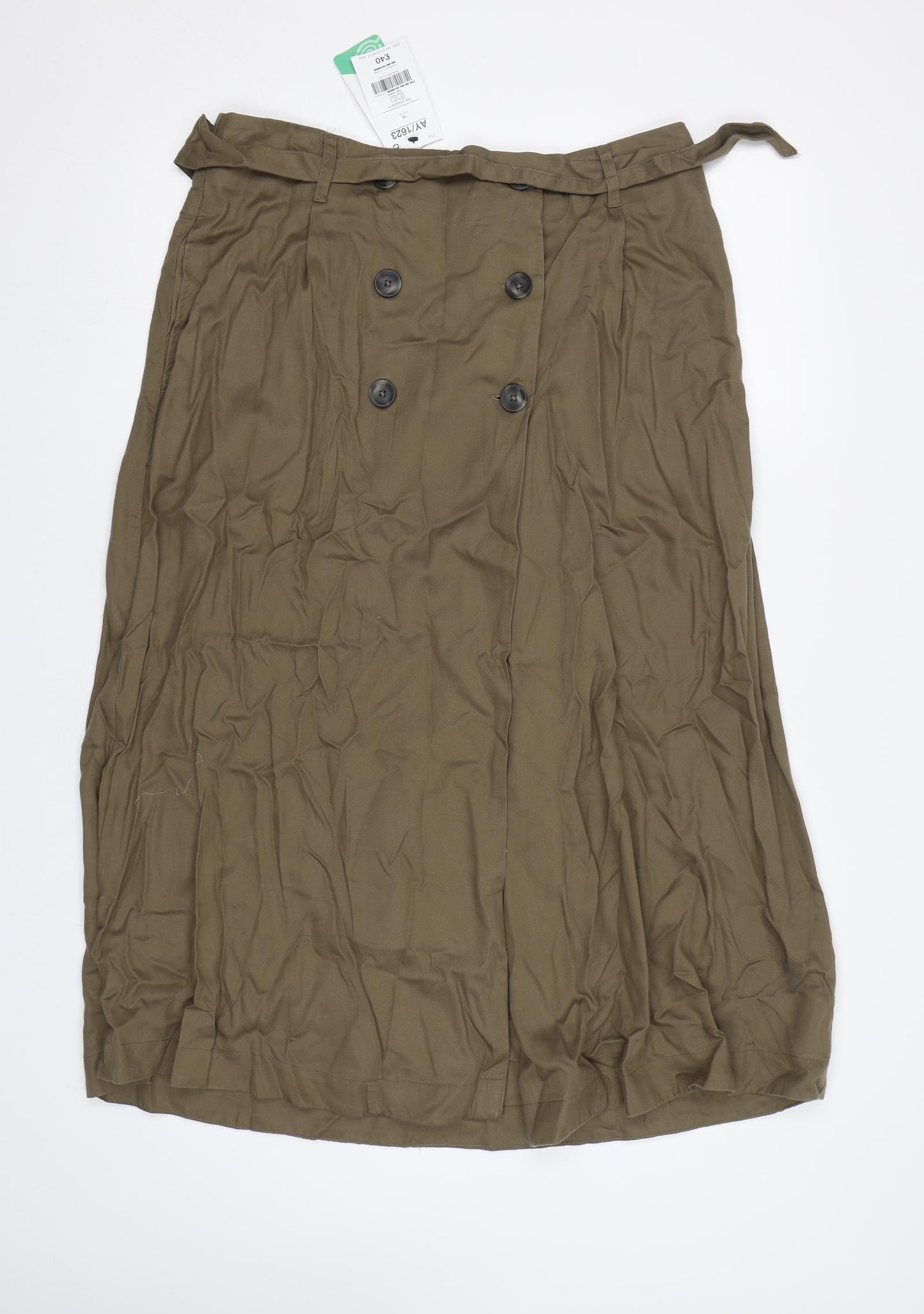 NEXT Womens Green   A-Line Skirt Size 14