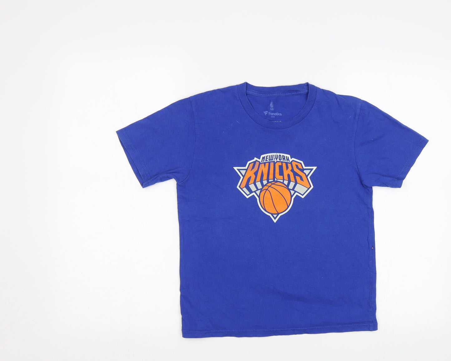 Fanatics Boys Blue   Basic Polo Size 8-9 Years  - NY Knicks