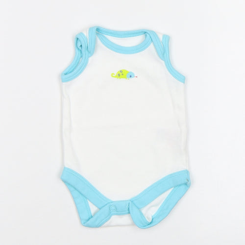 Mothercare Baby White   Romper One-Piece Size 0-3 Months