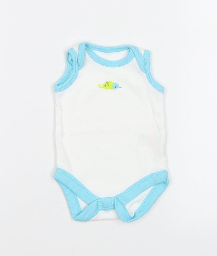 Mothercare Baby White Romper One-Piece Size 0-3 Months