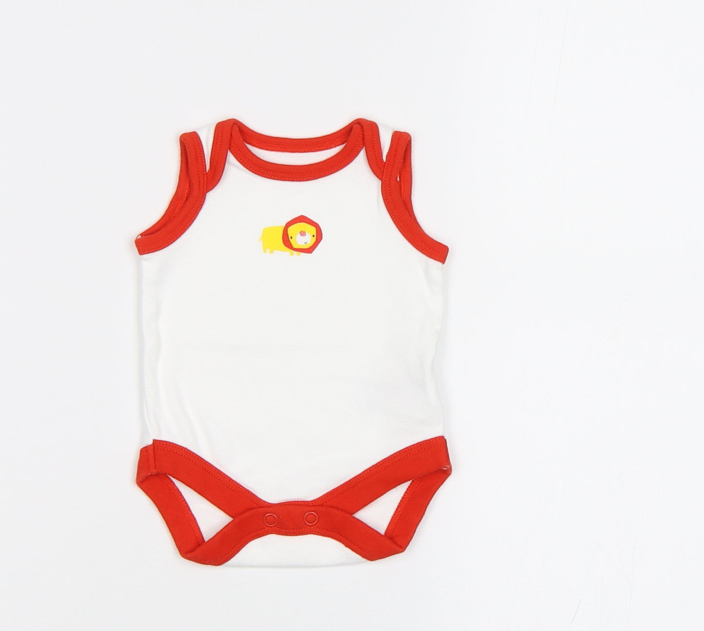 Mothercare Baby White   Romper One-Piece Size 0-3 Months