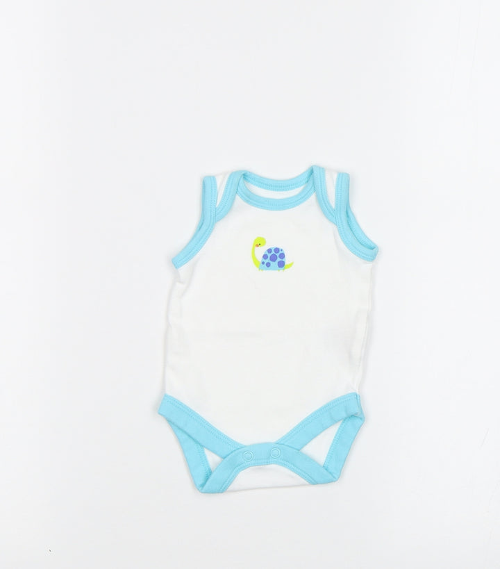 Mothercare Baby White Romper One-Piece Size 0-3 Months