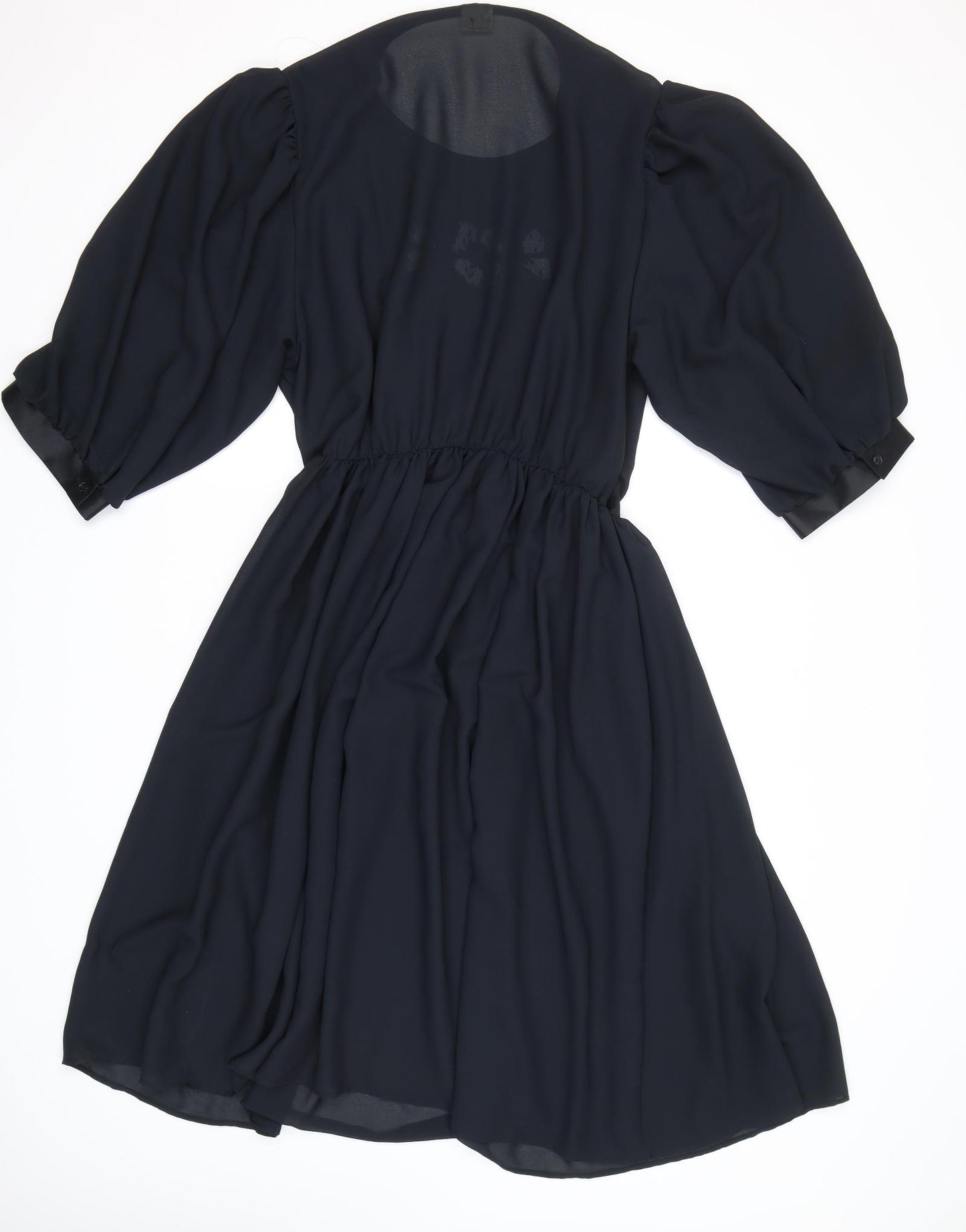 Top Lady Womens Black Floral  A-Line  Size 22