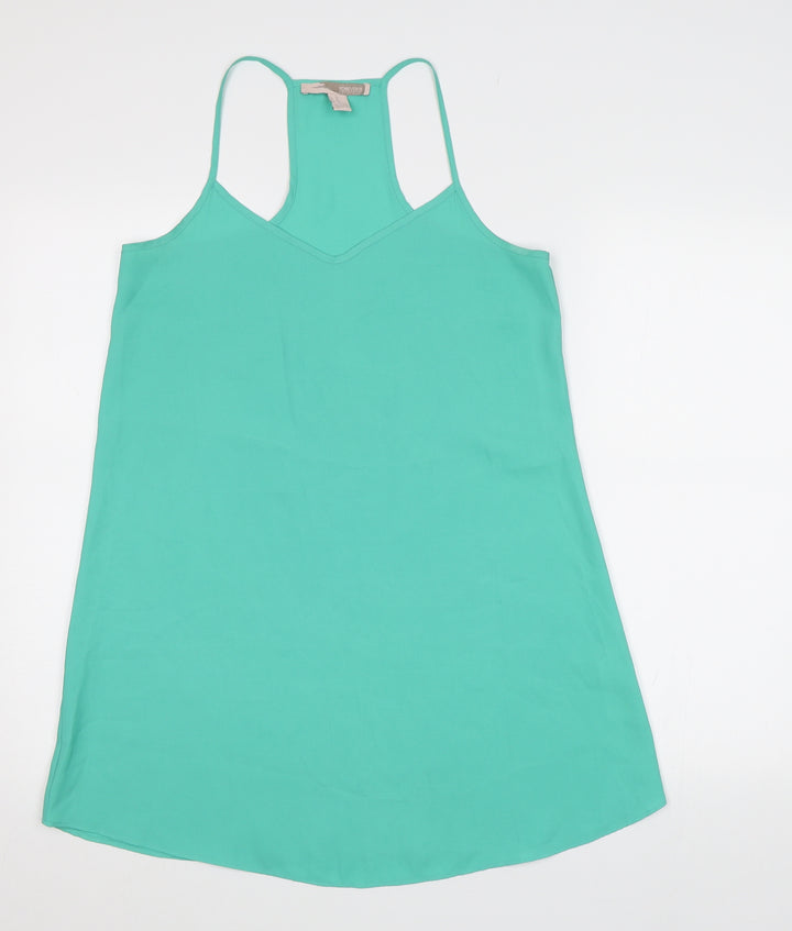 FOREVER 21 Womens Green Basic Tank Size XS