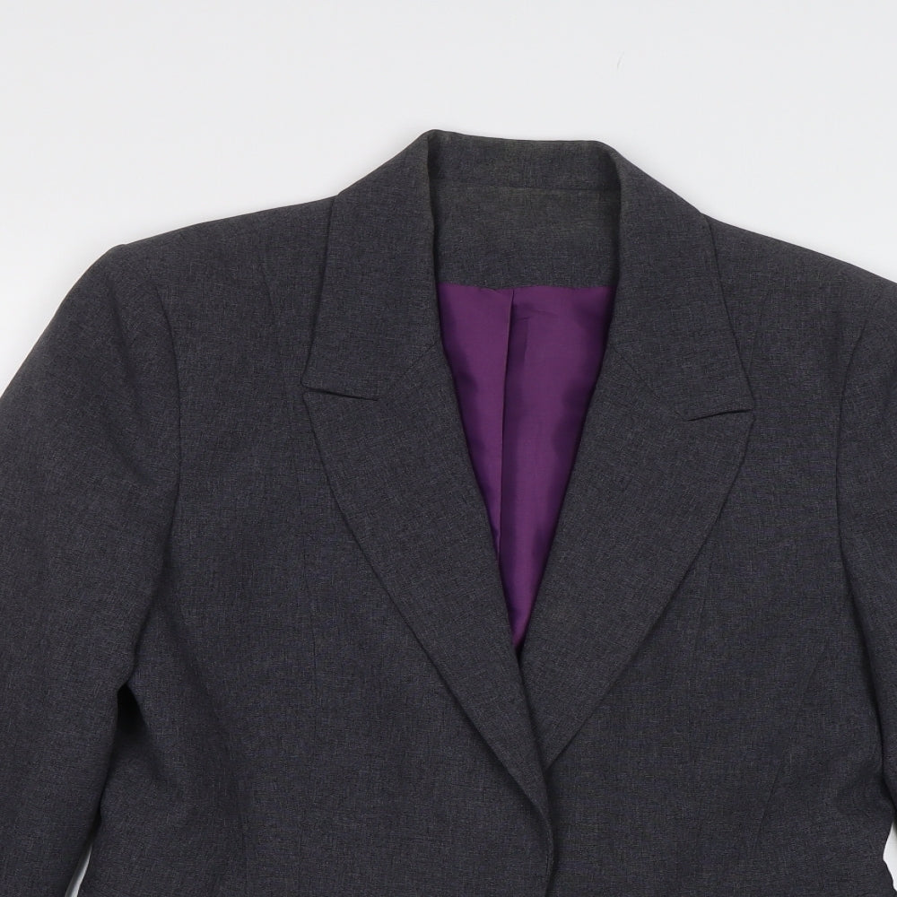 NL Collection Womens Grey   Jacket Blazer Size 14