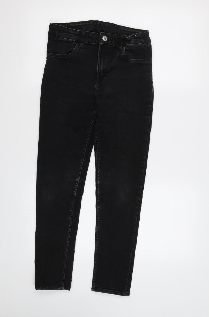 & Denim Girls Black   Skinny Jeans Size 12 Years