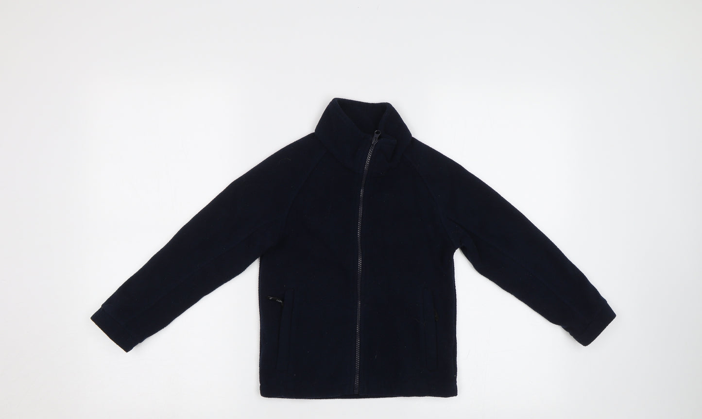 Regatta Boys Blue  Fleece Cardigan Sweatshirt Size 5-6 Years