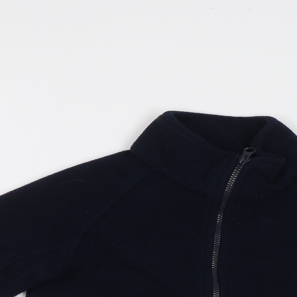 Regatta Boys Blue  Fleece Cardigan Sweatshirt Size 5-6 Years