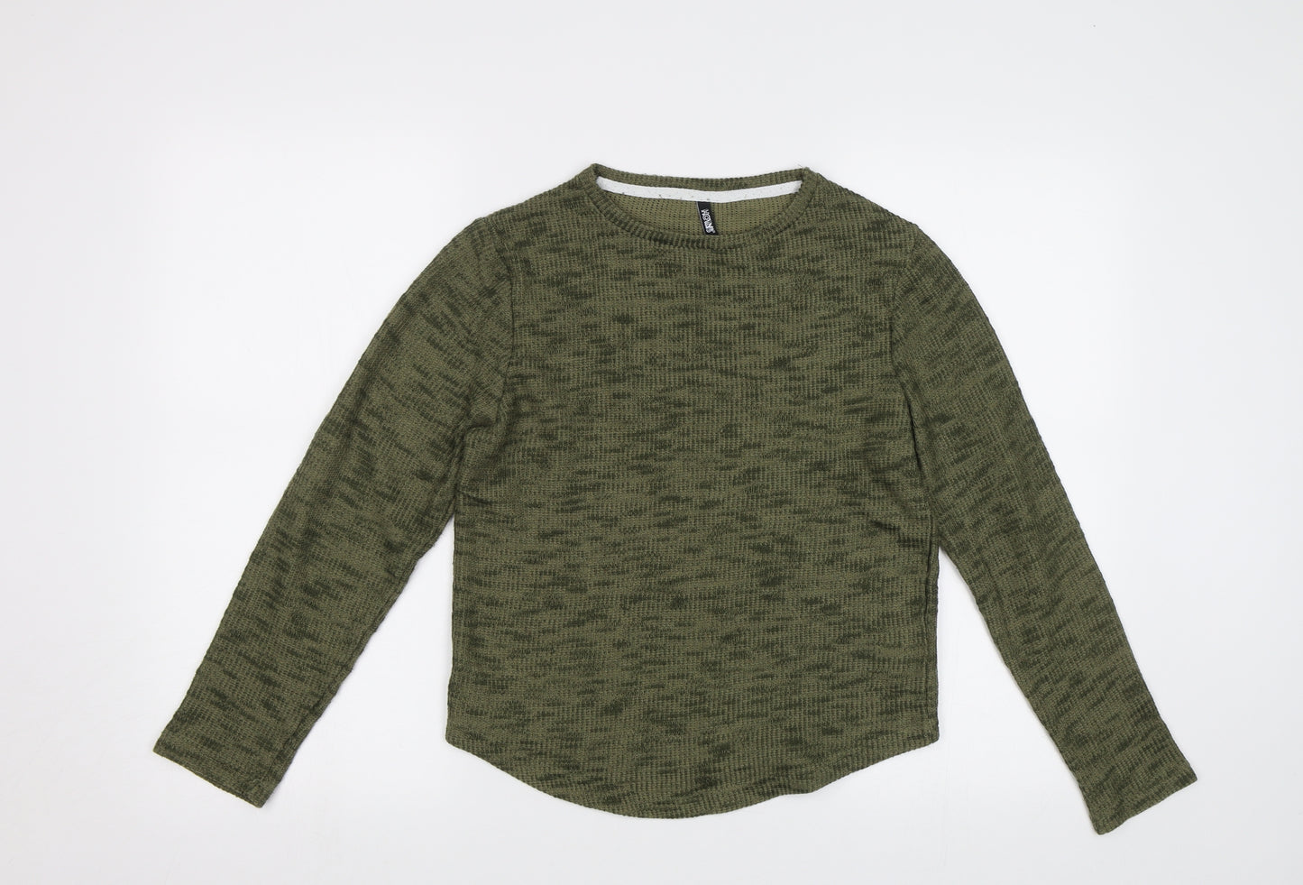 Hallys Girls Green   Pullover Jumper Size 12 Years