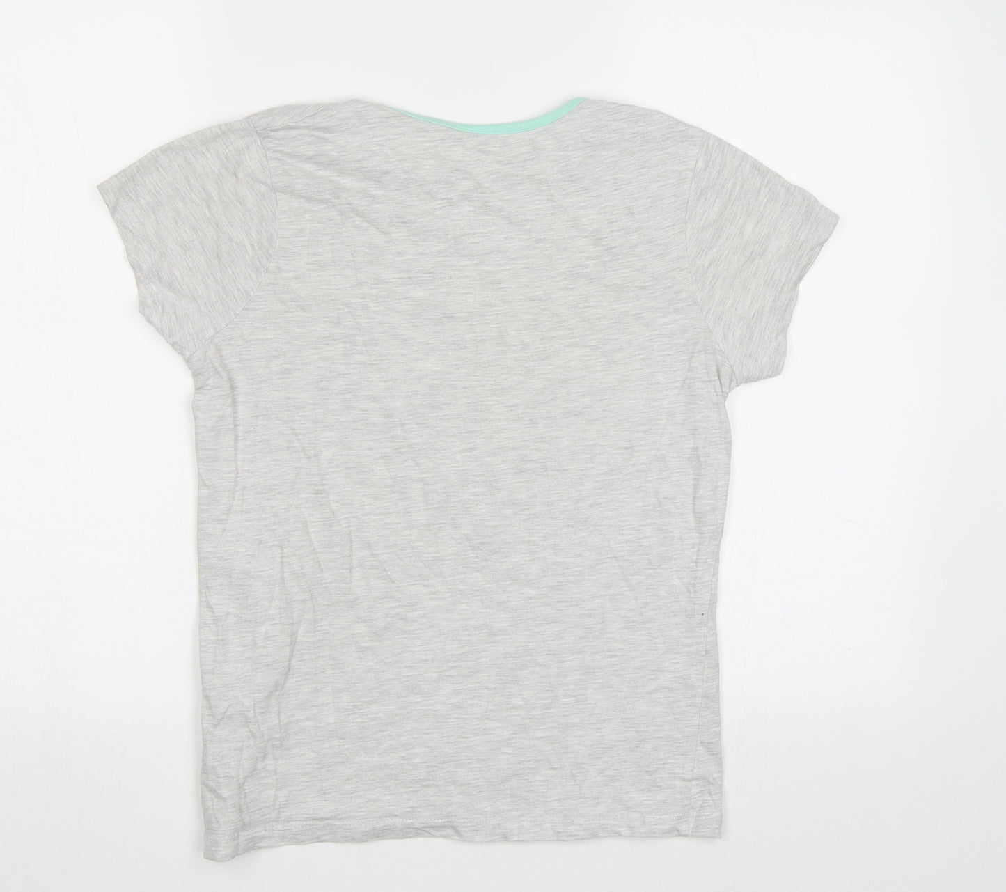 Primark Girls Grey   Basic Polo Size 12 Years  - Donut