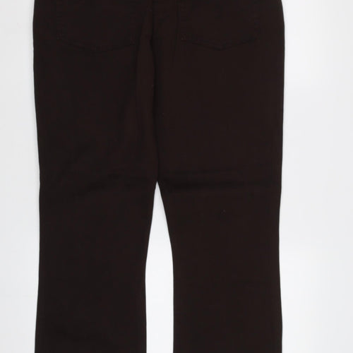 Papaya Womens Brown   Bootcut Jeans Size 16 L29 in