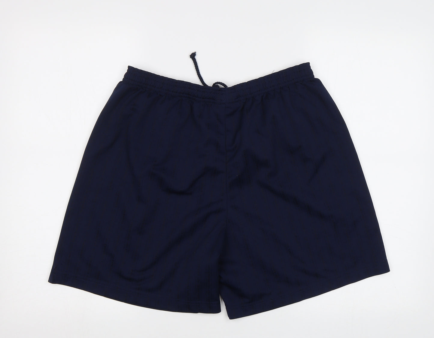 Umbro Mens Blue Striped  Sweat Shorts Size XL - Elastic Waist Band