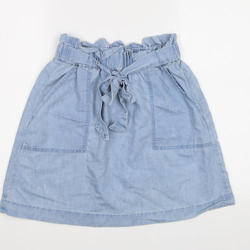 Pep&Co Womens Blue   Mini Skirt Size 8