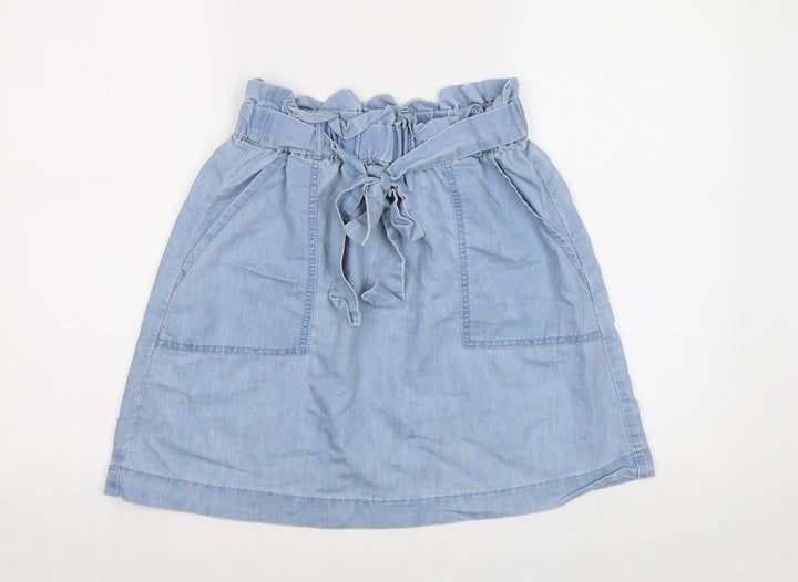 Pep&Co Womens Blue   Mini Skirt Size 8