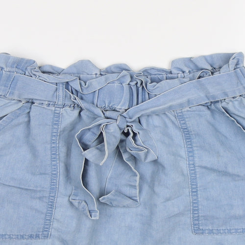 Pep&Co Womens Blue   Mini Skirt Size 8