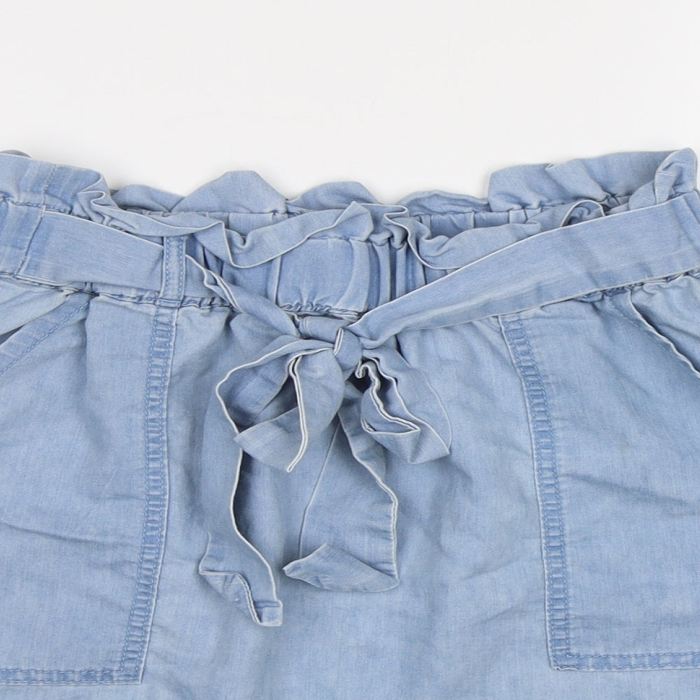 Pep&Co Womens Blue   Mini Skirt Size 8