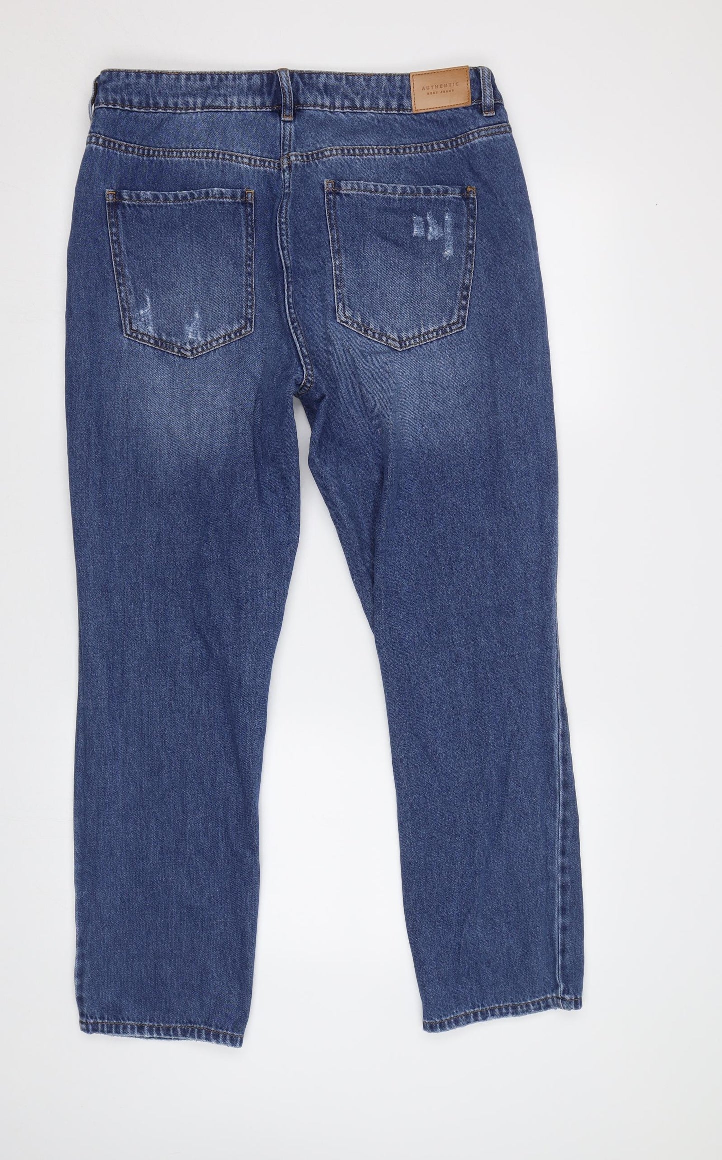 NEXT Womens Blue   Boyfriend Jeans Size 14 L29 in