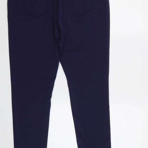 atlas for women Womens Blue   Jogger Trousers Size 16 L27 in