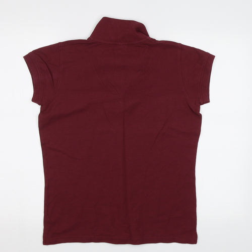 JHK Womens Purple   Basic Polo Size L