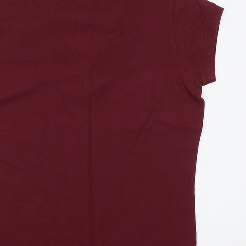 JHK Womens Purple   Basic Polo Size L