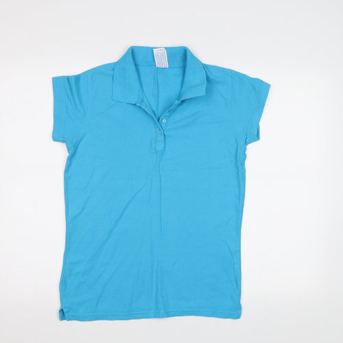 JHK Womens Blue   Basic Polo Size XL
