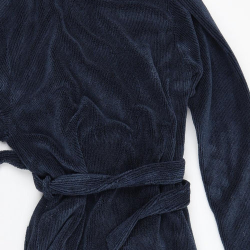 Nutmeg Mens Blue    Robe Size S