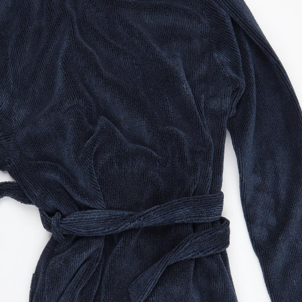 Nutmeg Mens Blue    Robe Size S