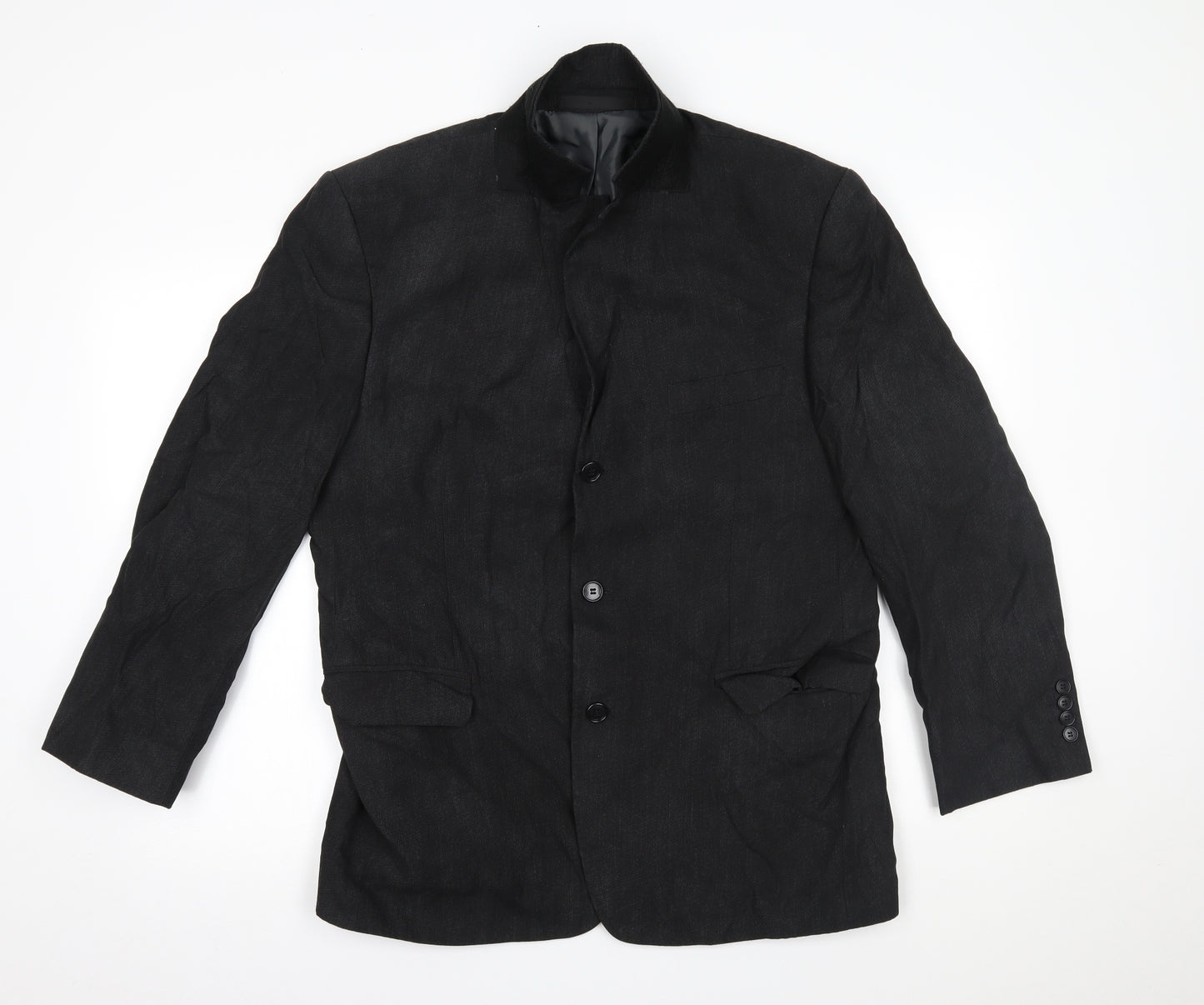 M&S Mens Grey   Jacket Blazer   - short
