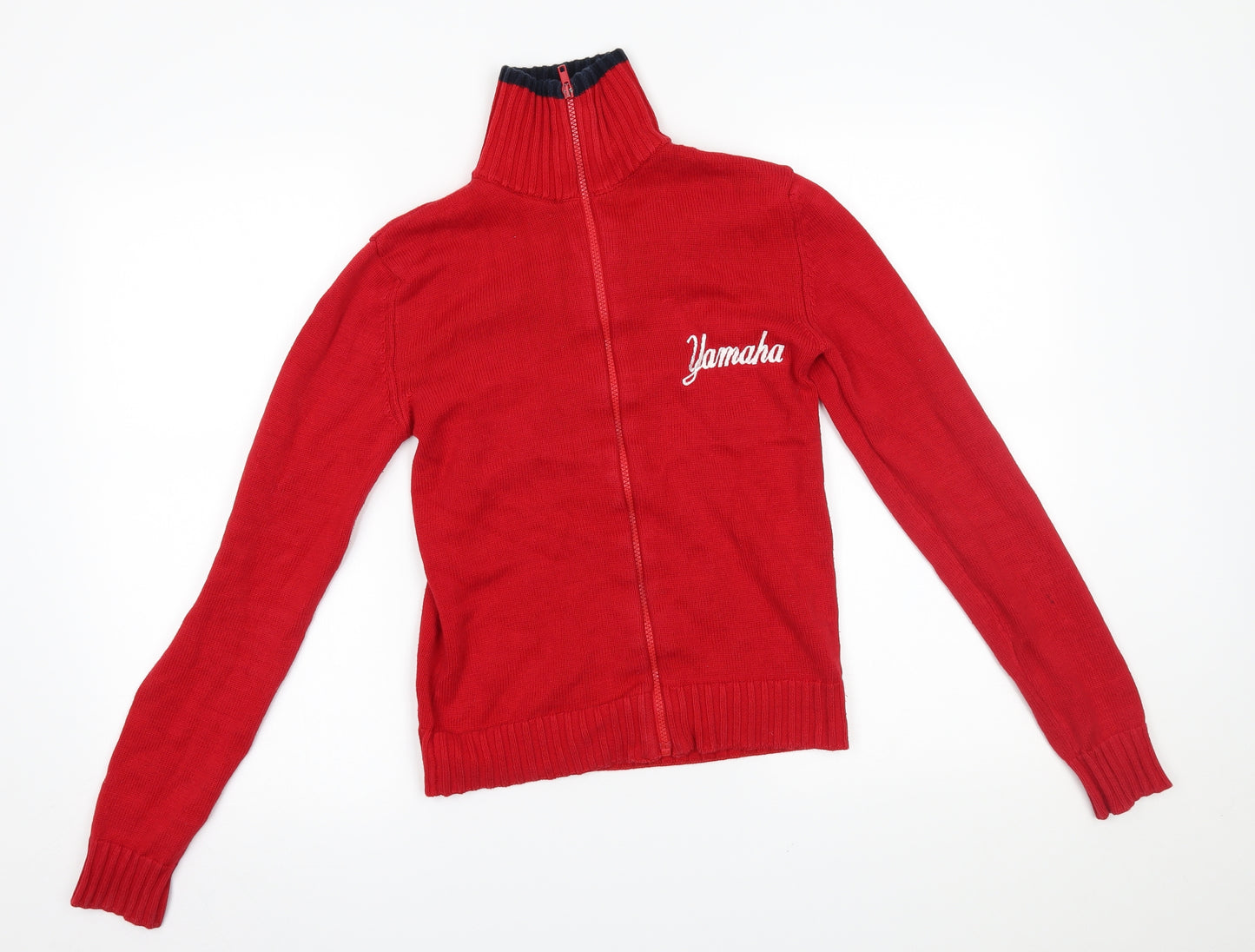 Yamaha Womens Red   Full Zip Sweatshirt Size XS