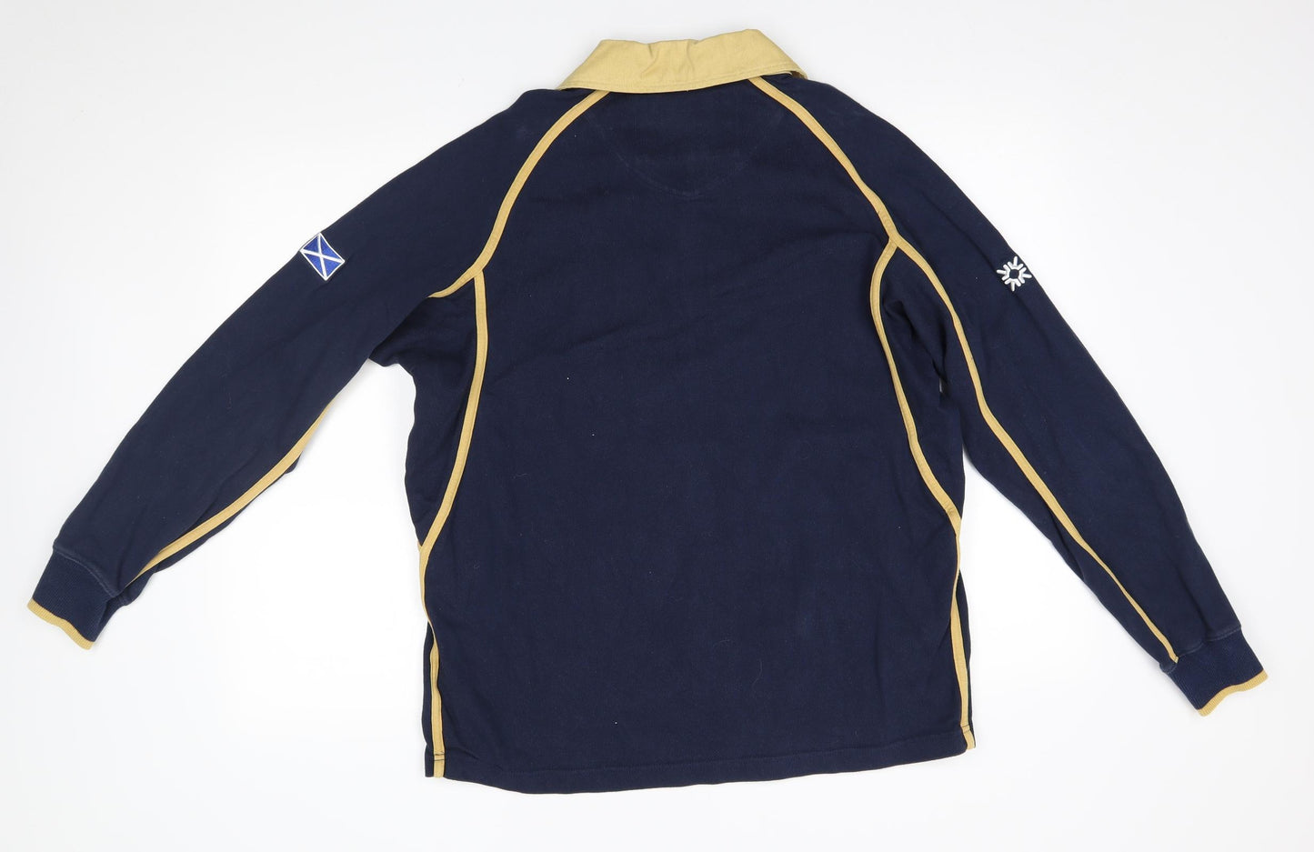 Canterbury Mens Blue   Pullover Jumper Size L  - Rugby, Scotland