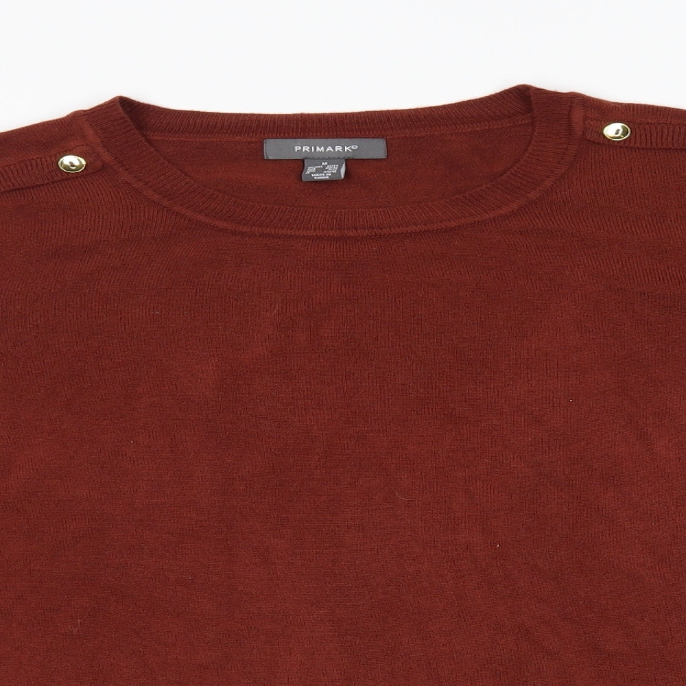 Primark Womens Brown   Pullover Jumper Size M